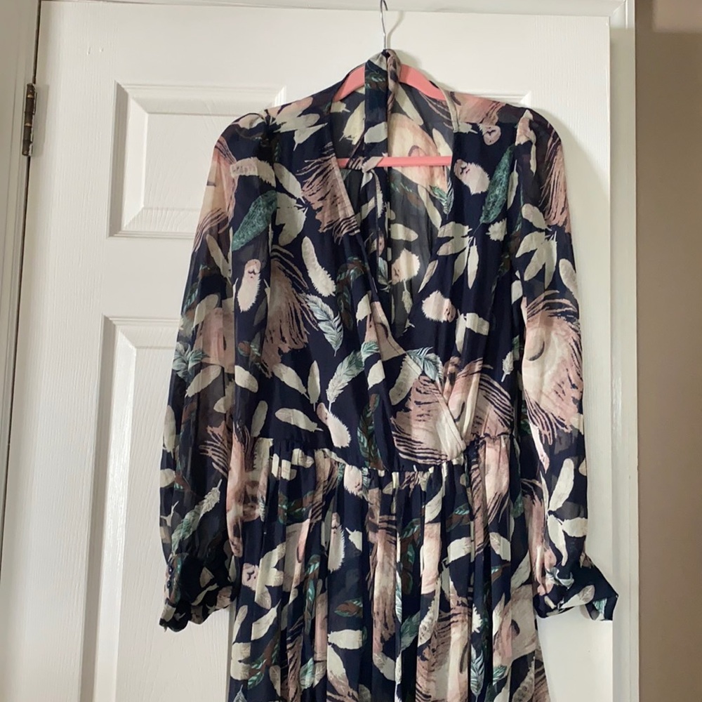 flowy Maxi dress with belt